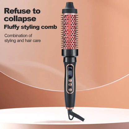Electric Hair Straightener & Curling Comb