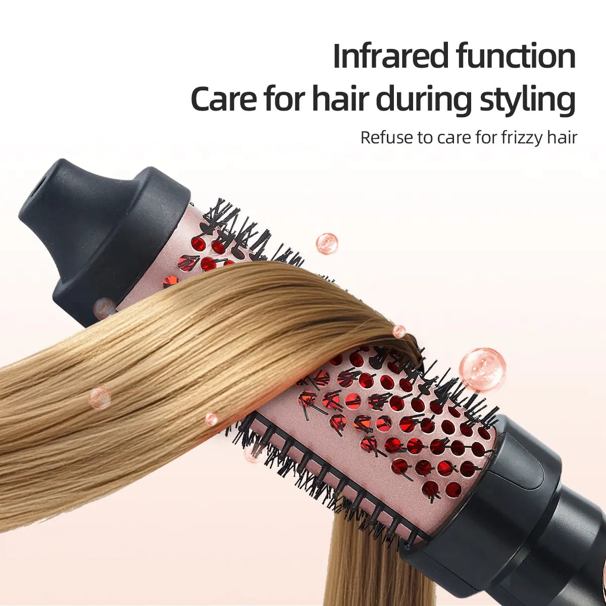 Electric Hair Straightener & Curling Comb