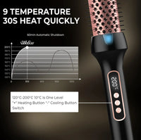 Hair Straightening & Curling Comb